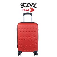 MALETA DE VIAJE CARRY ON CABINA ROJO HELLO KITTY