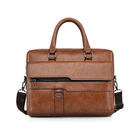 Maletin Ejecutivo Camel Casual Hombre Portalaptop 15pulg (38x28x6) Cuero Importado