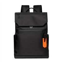 Mochila de Negocios Negro Casual Hombre Bolso Deportivo 42x29x13 Nailon Importado