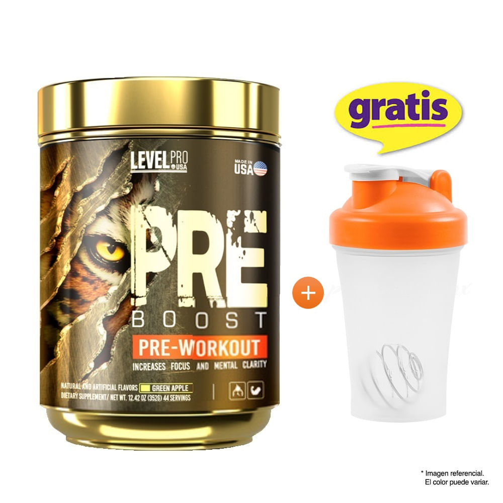 Pre Boost 352Gr Green Apple 44 Servicios