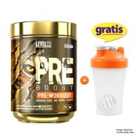 PRE BOOST Pre-Workout 352 Gramos Fruit Punch + Shaker