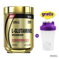 LEVEL PRO GLUTAPURE 500 GRAMOS - 200 SERVICIOS