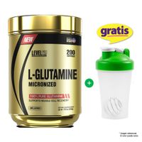 Glutamina Glutamine Level Pro 500 Gramos