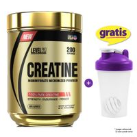 CREATINE MICRONIZED LEVEL PRO 500 GRAMOS + Regalo