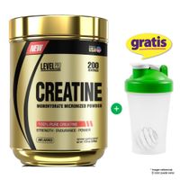 AMINOÁCIDO CREATINA MONOHIDRATADA 500GR LEVEL PRO