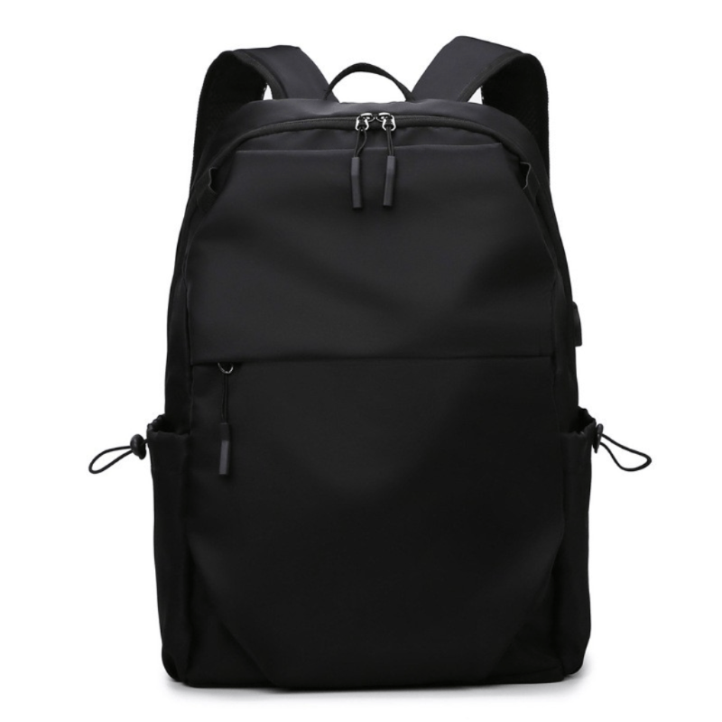 Mochila de Negocios Negro Hombre Bolso Portalaptop 16pg 45x32x18 Nailon Importado