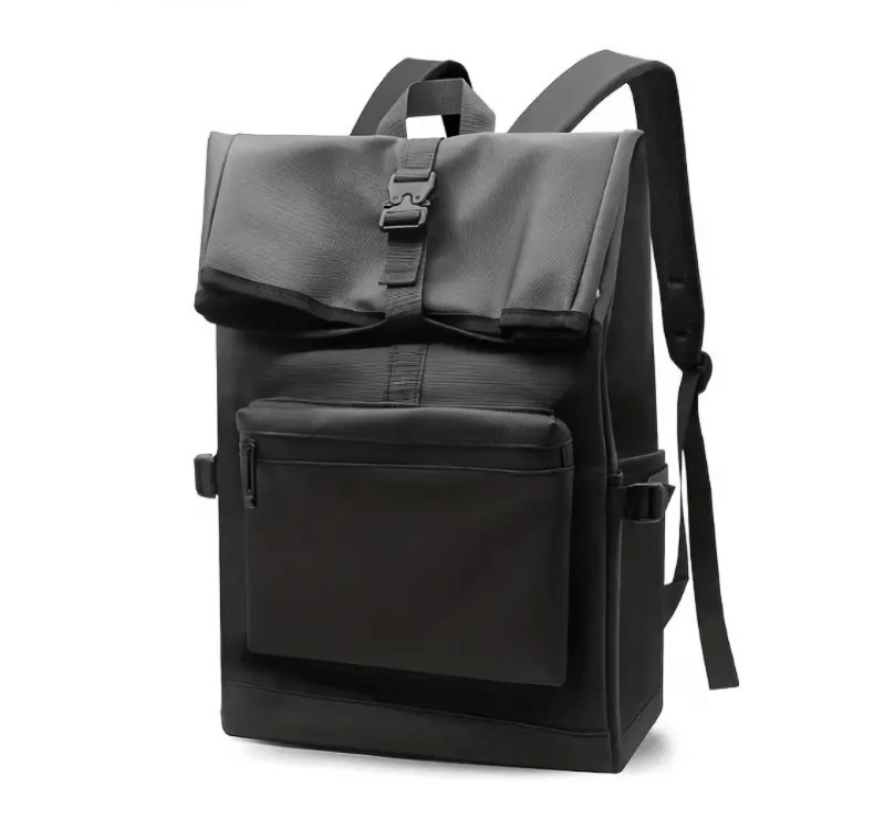 Mochila de Negocio Negro Bolso Hombre Portalaptop 16pg 48x30x14 Nailon Importado