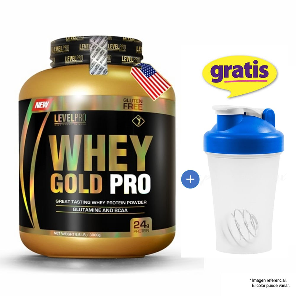 Level Pro Whey Gold Pro 6.6 Lbs Rich Chocolate