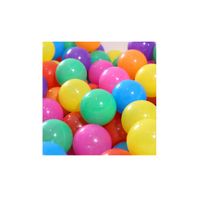 100 pelotas de plástico coloridas sin ftalatos ni BPA para niños,