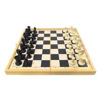 Ajedrez Acrilico 40x40 Cm + Damas + Backgammon