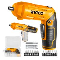 Destornillador atornillador inalámbrico + 18 puntillas magnetico INGCO