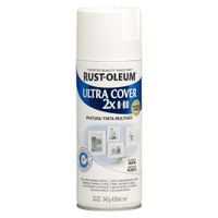 Aerosol Multiusos Rust Oleum Ultra Cover 2x Blanco Mate 340 gr