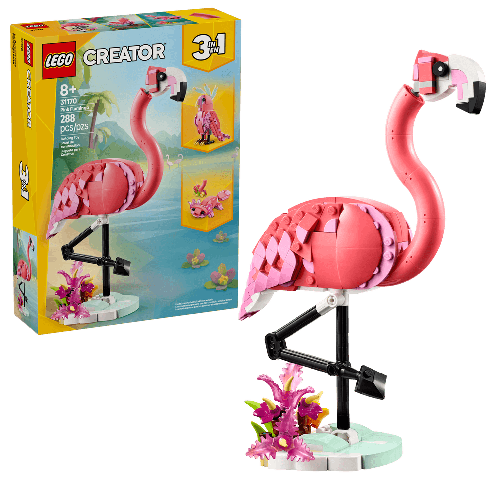 LEGO 31170 Fauna Salvaje: Flamenco Rosa