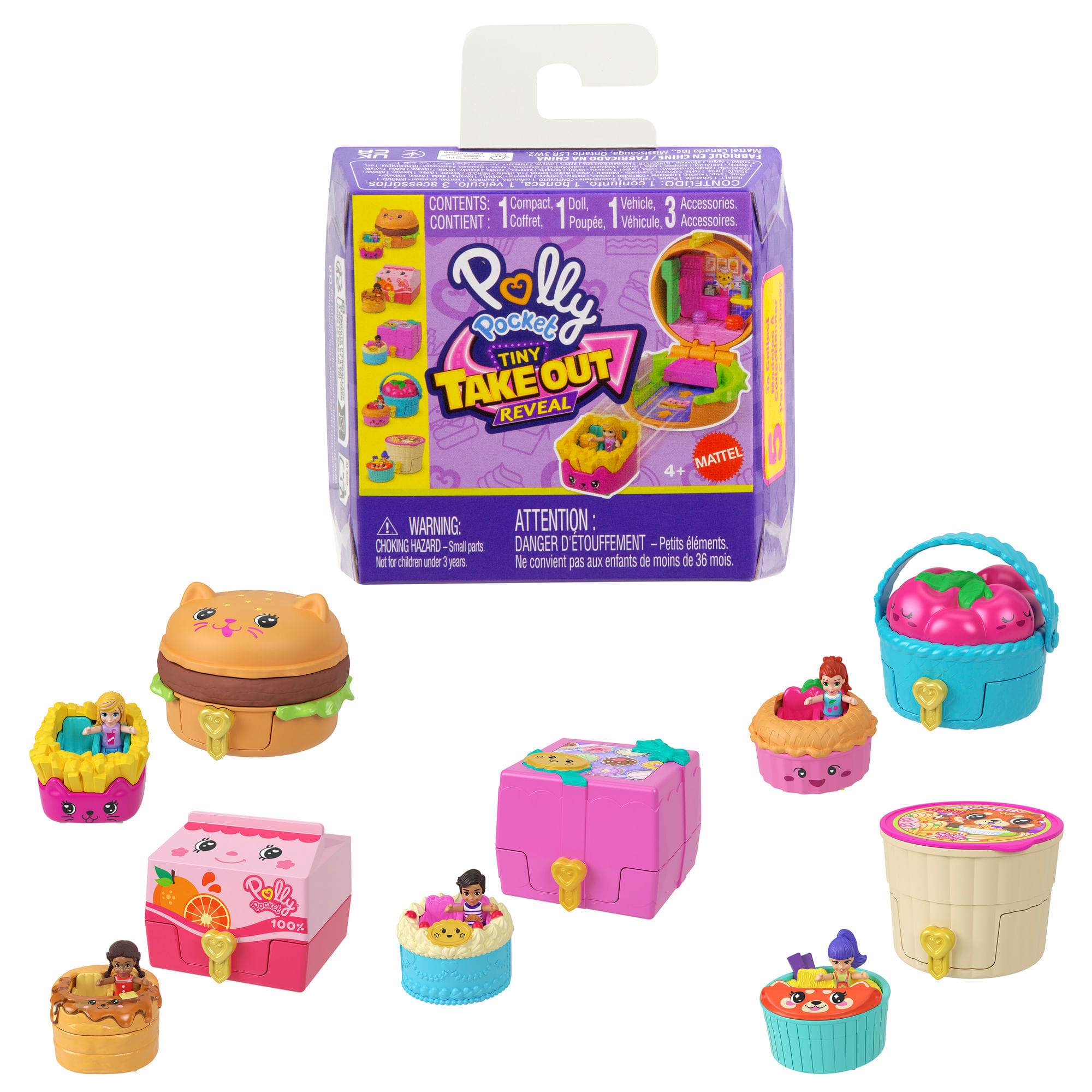 Compacto Comidita Rápida POLLY POCKET