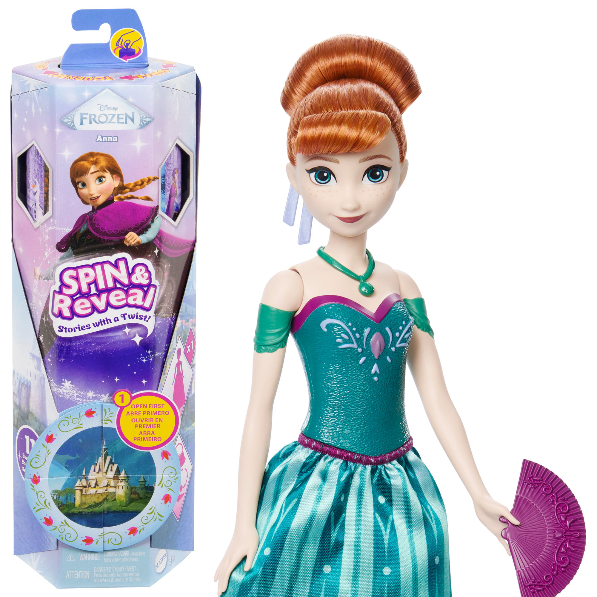Frozen Anna Spin Reval DISNEY FROZEN