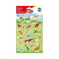Stickers Alto Relieve Dinos PEGAFAN x1 unidad