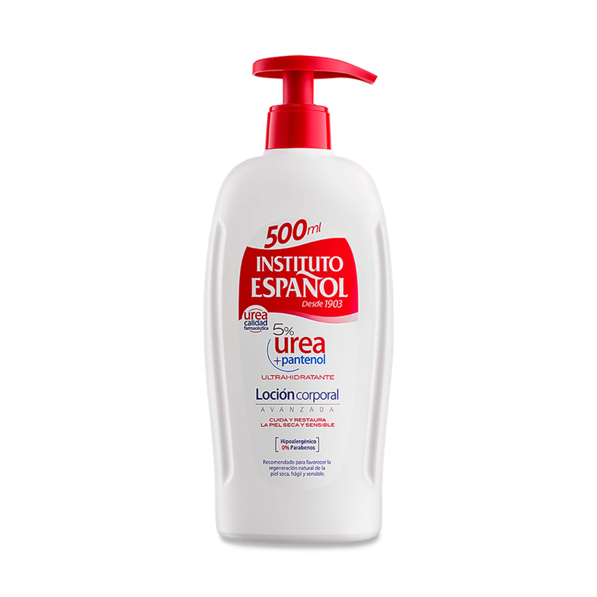 Loción Corporal INSTITUTO ESPAÑOL Urea 5% Pantenol Frasco 500ml