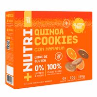 Galleta Quinoa +NUTRI CO Naranja Caja 150g