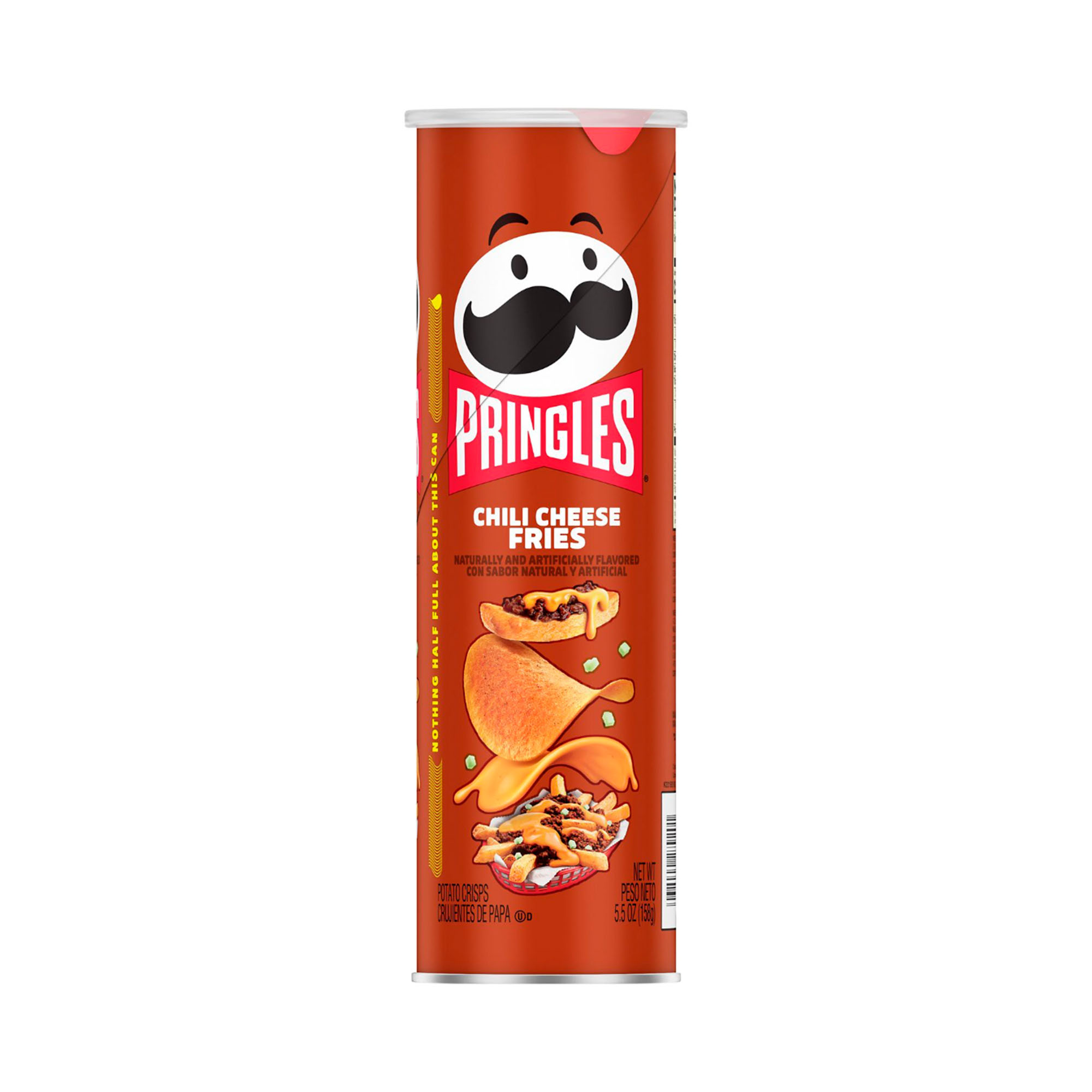Papa PRINGLES Chili Cheese Fries Lata 158g