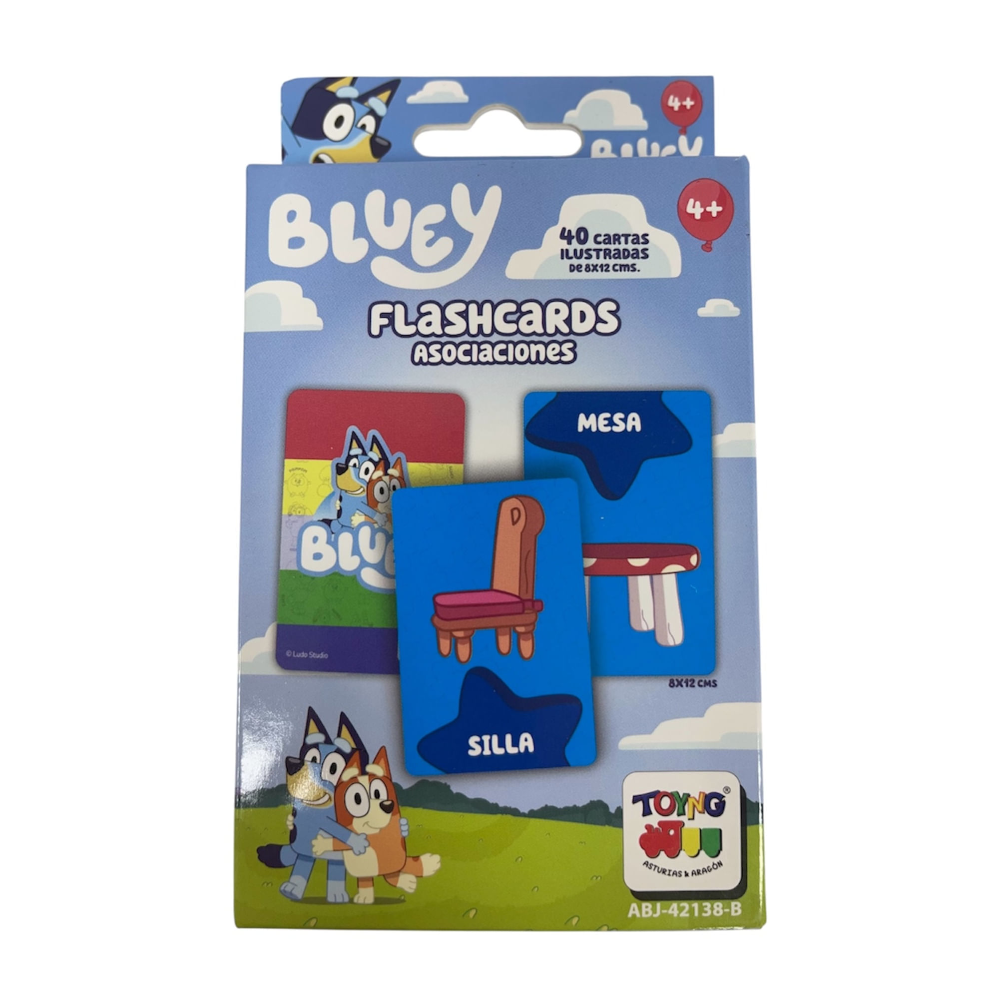 Juego de asociación TOYNG Bluey Flash ABJ-42138-B