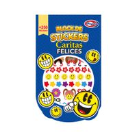 Block de Stickers Caritas PEGAFAN x1 unidad