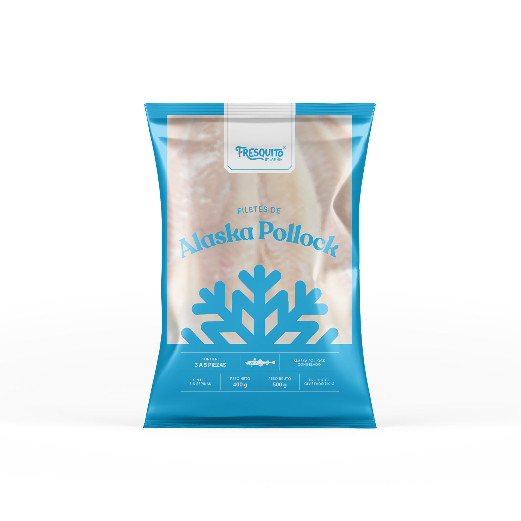 Filete de Alaska Pollock EASY Bolsa 500g
