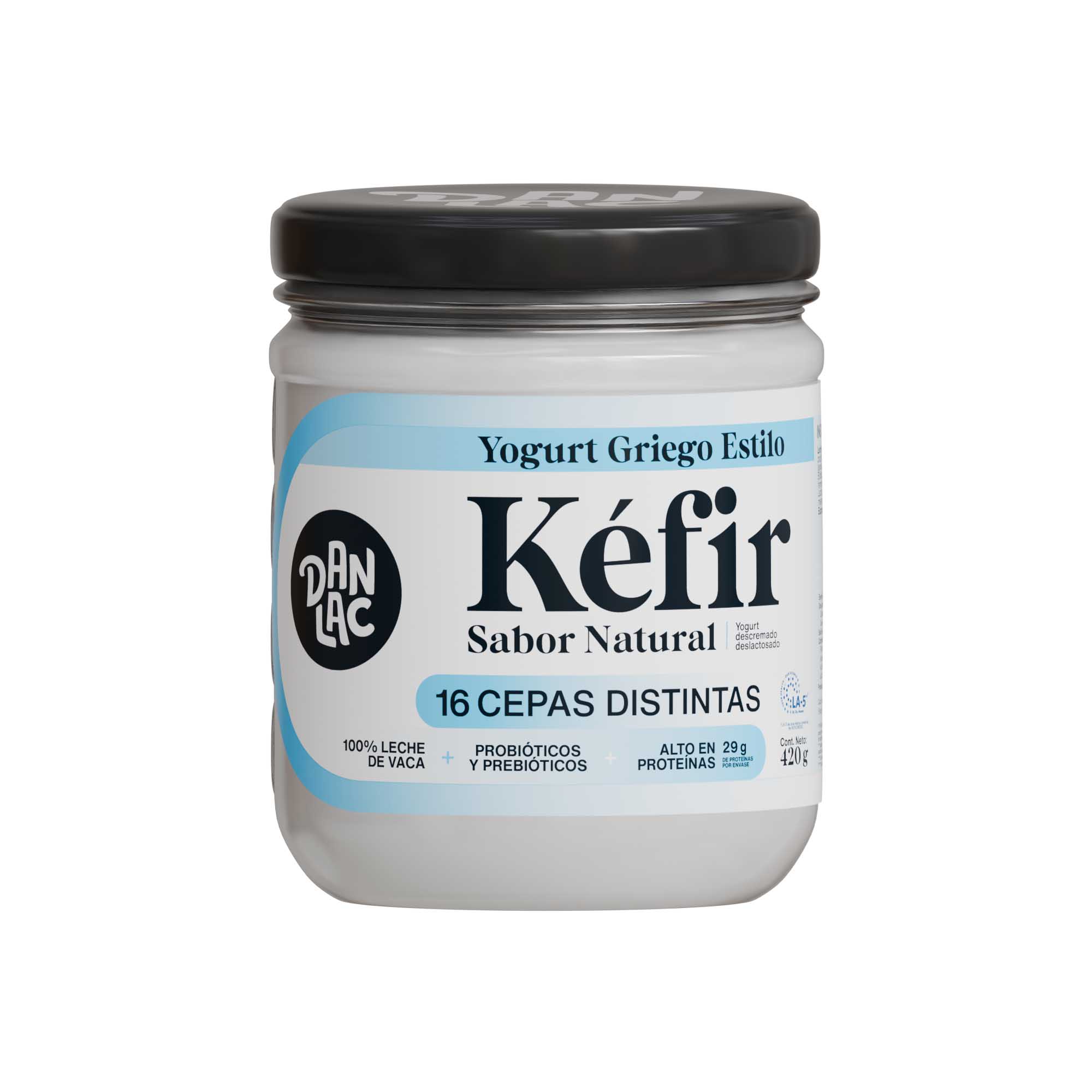 Yogurt Griego DANLAC Estilo Kéfir Frasco 900g