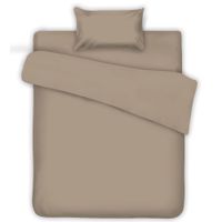 Sábana DECO HOME Microfibra 1.5 Plazas Beige