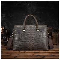 Maletin De Cuero Vacuno Marron Ejecutivo Bolso Hombre Portalaptop 14pg 37x28x6