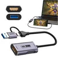 Capturadora De Video Hdmi 4k 60hz Usb 3.0 Tipo C Netcom
