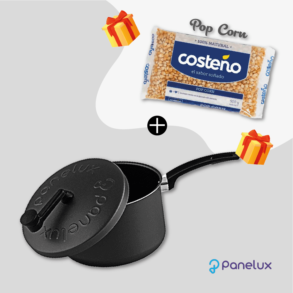 Combo de Olla Popcorn 20cm + Maiz 500gr - PANELUX
