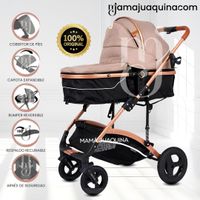 Coche Moisés «MADYN» Beige