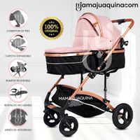 Coche Moisés «MADYN» Rosa
