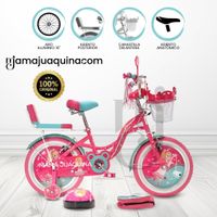 Bicicleta Para Niña Aro 16 «PRINCESS ROYAL II» Light Blue