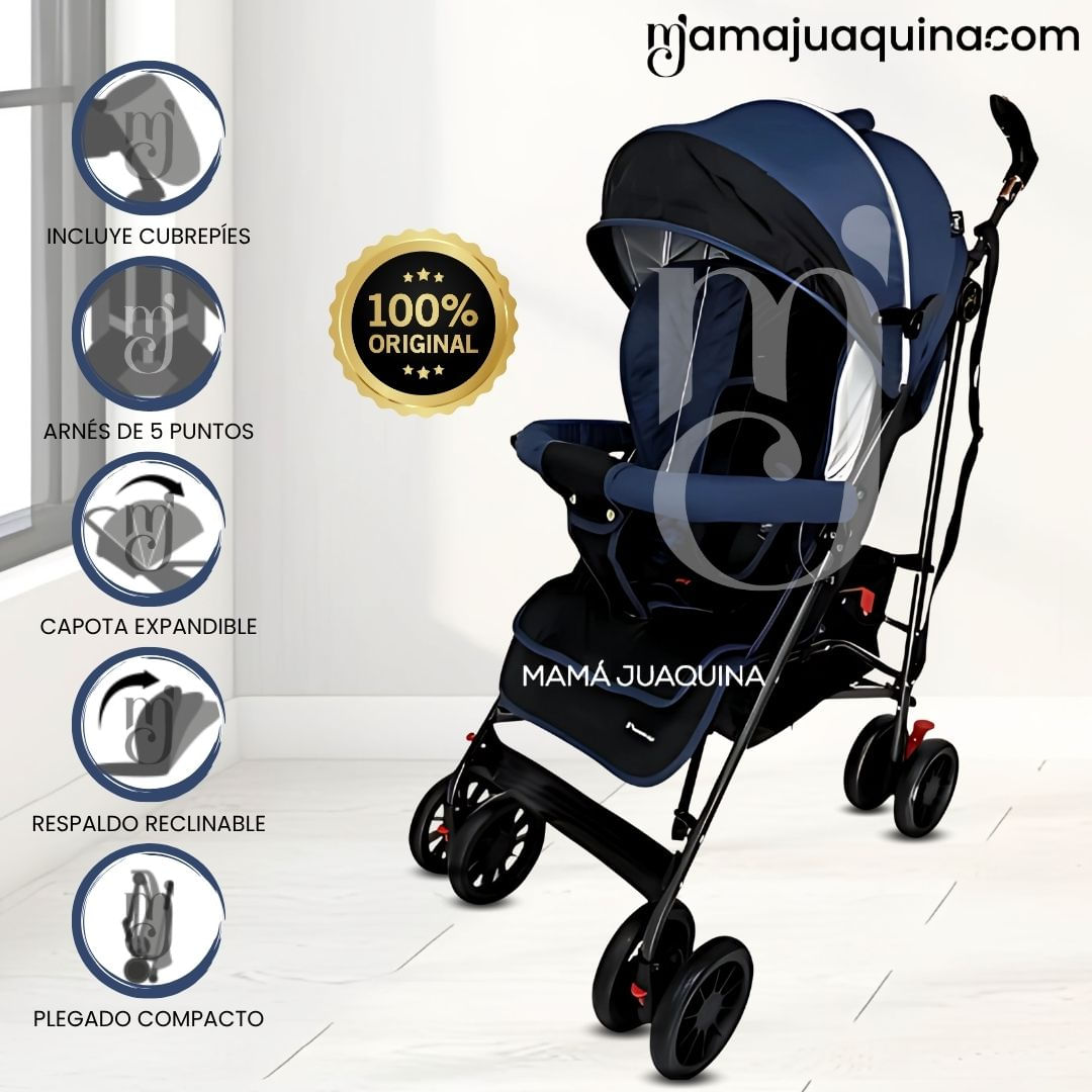 Coche Bastón «EMIUM» Azul