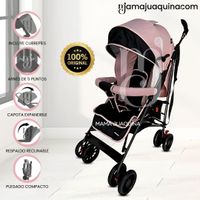 Coche Bastón «EMIUM» Rosa