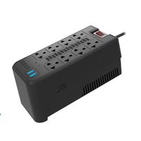 Forza - Estabilizador FVR-1222USB 8 Tomas 2 USB 1200 VA Level 4