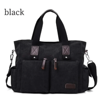 Maletin Negro Negocio Bolso Hombre Portalaptop 16pg 40x32x15 Cuero Importado