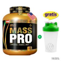 Ganador de masa Level Pro Mass Pro 3 kg Chocolate + Shaker