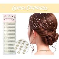 Adhesivos decorativos para el cabello u rostro