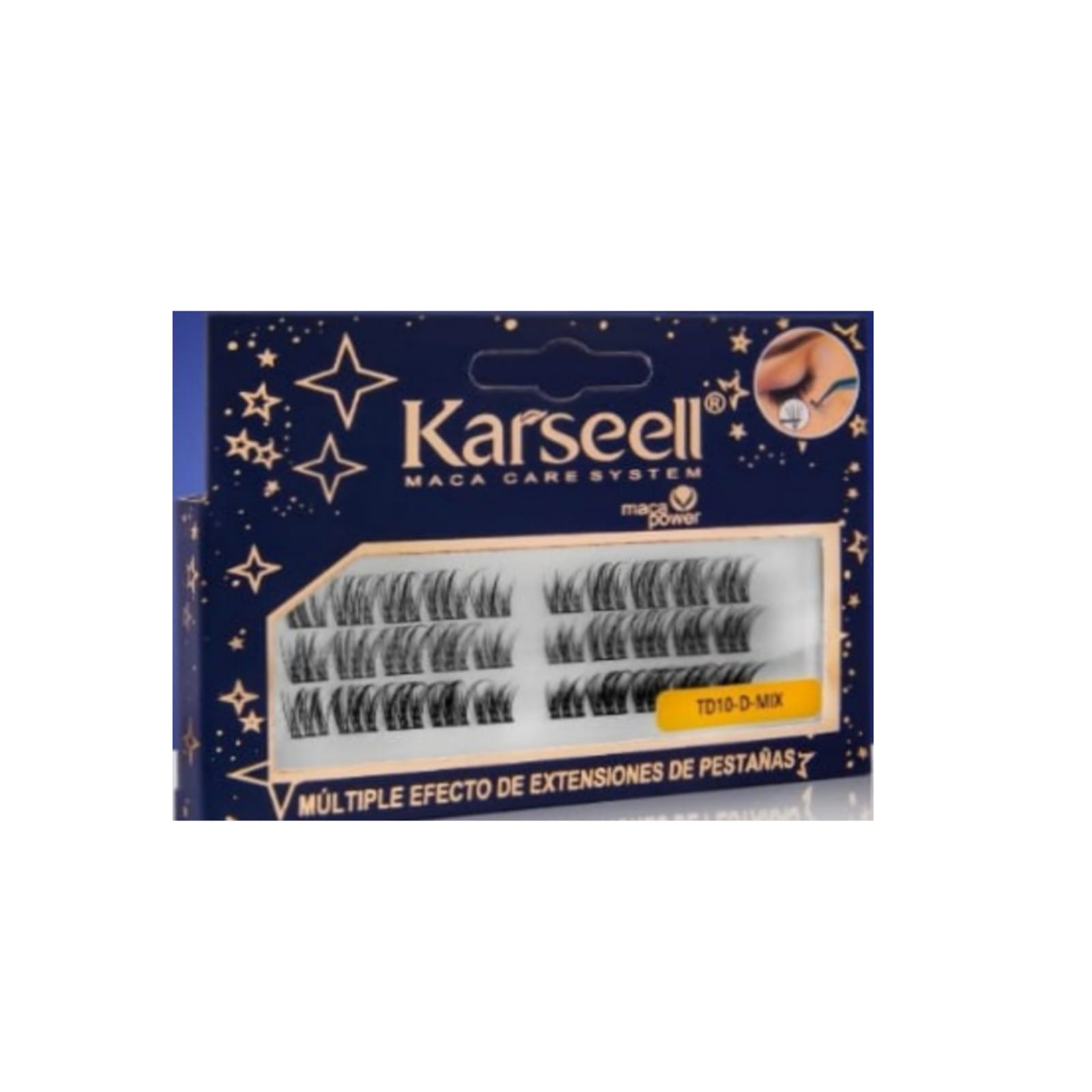 extensiones de pestañas postizas Karseell