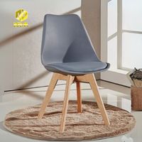 Silla Ema Tulip Gris