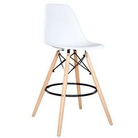 SILLA EAMES BAR BLANCA