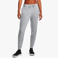 Pantalon De Buzo Under Armour Mujer Rival Fleece 1379438-012 Plomo