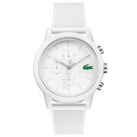 Reloj Lacoste 2010974 para Hombre Resina Correa de Silicona Blanco