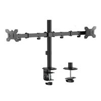 Soporte de Monitor 13""- 27"" Pulgadas con doble brazo Color Negro