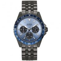 Reloj Guess Odyssey U1107G5 Multifuncional para Hombre Acero Inoxidable Gunmetal