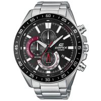 Reloj Casio Edifice EFV-620D-1A4V Para Hombre Fecha Cronometro Acero Inoxidable Plateado