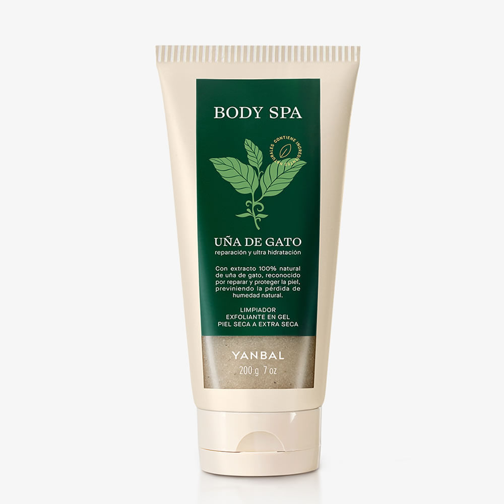 Limpiador Exfoliante en Gel Body Spa Uña de Gato
