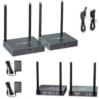 Extender Hdmi Inalambrico Hasta 200 Metros 60hz Kvm 1080p